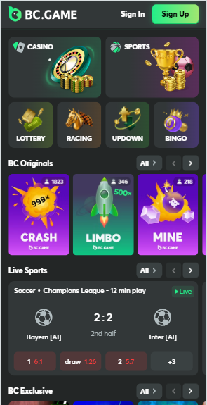 Discover the Excitement of Online Gambling with BC Game APK Discover the Excitement of Online Gambling with BC Game APK